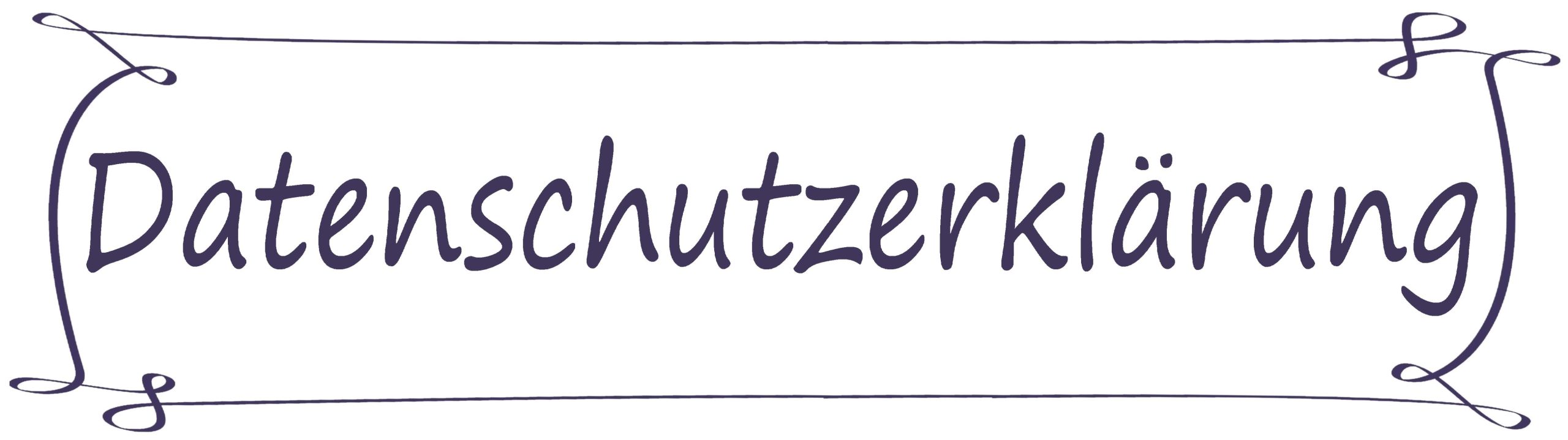 Seitenüberschrift: Datenschutzerklärung